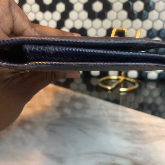 SALVATORE FERRAGAMO Ferragamo Salvatore long wallet ribbon embossed leather - Picture 3 of 9